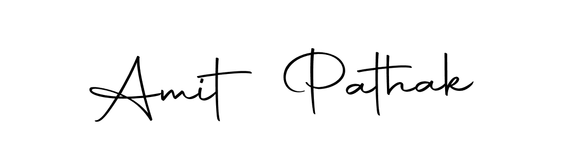 The best way (Autography-DOLnW) to make a short signature is to pick only two or three words in your name. The name Amit Pathak include a total of six letters. For converting this name. Amit Pathak signature style 10 images and pictures png