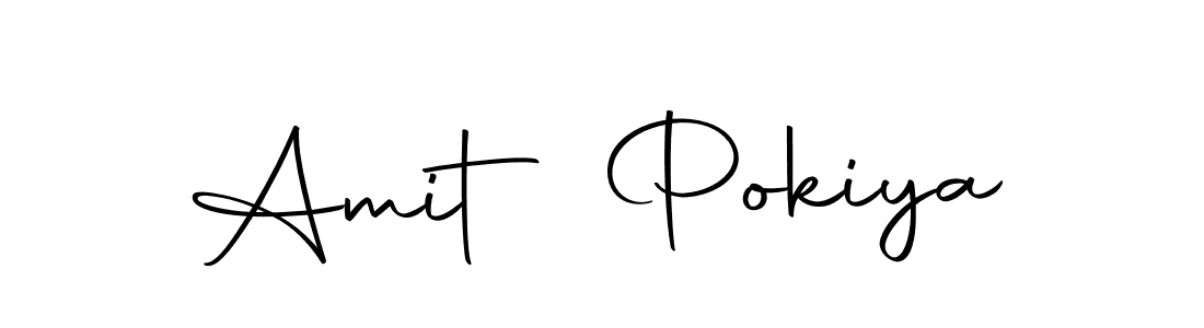 Similarly Autography-DOLnW is the best handwritten signature design. Signature creator online .You can use it as an online autograph creator for name Amit Pokiya. Amit Pokiya signature style 10 images and pictures png
