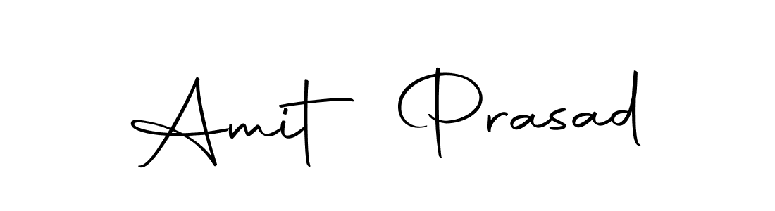 How to make Amit Prasad name signature. Use Autography-DOLnW style for creating short signs online. This is the latest handwritten sign. Amit Prasad signature style 10 images and pictures png