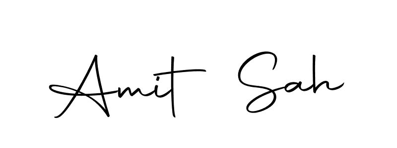 Use a signature maker to create a handwritten signature online. With this signature software, you can design (Autography-DOLnW) your own signature for name Amit Sah. Amit Sah signature style 10 images and pictures png