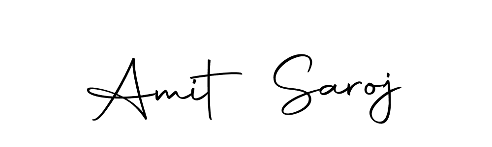 Use a signature maker to create a handwritten signature online. With this signature software, you can design (Autography-DOLnW) your own signature for name Amit Saroj. Amit Saroj signature style 10 images and pictures png