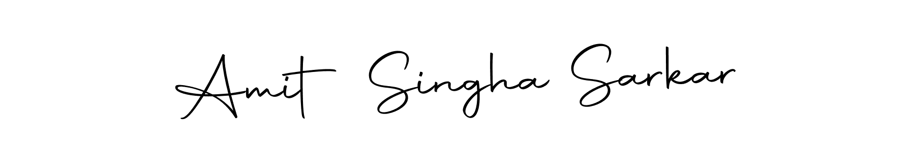 Create a beautiful signature design for name Amit Singha Sarkar. With this signature (Autography-DOLnW) fonts, you can make a handwritten signature for free. Amit Singha Sarkar signature style 10 images and pictures png