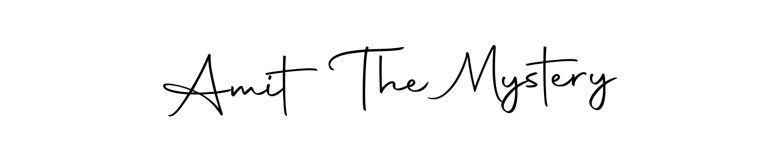 Design your own signature with our free online signature maker. With this signature software, you can create a handwritten (Autography-DOLnW) signature for name Amit The Mystery. Amit The Mystery signature style 10 images and pictures png