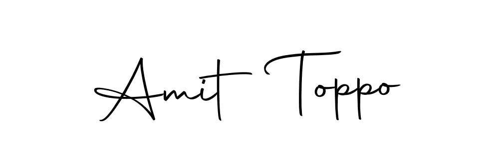 You can use this online signature creator to create a handwritten signature for the name Amit Toppo. This is the best online autograph maker. Amit Toppo signature style 10 images and pictures png