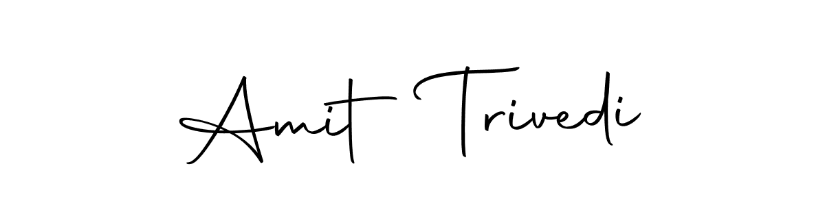 You should practise on your own different ways (Autography-DOLnW) to write your name (Amit Trivedi) in signature. don't let someone else do it for you. Amit Trivedi signature style 10 images and pictures png