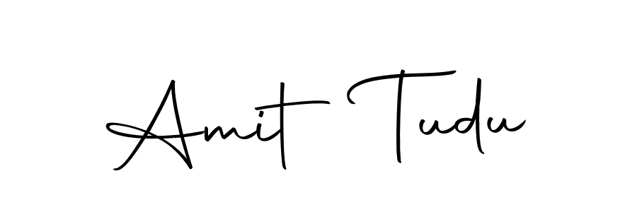 Make a beautiful signature design for name Amit Tudu. With this signature (Autography-DOLnW) style, you can create a handwritten signature for free. Amit Tudu signature style 10 images and pictures png