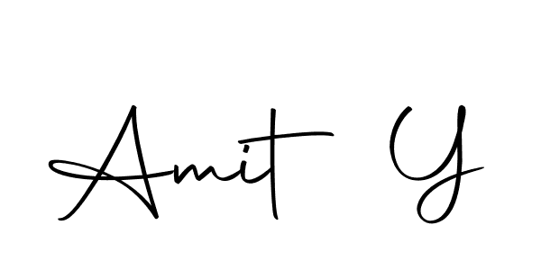 Make a beautiful signature design for name Amit Y. With this signature (Autography-DOLnW) style, you can create a handwritten signature for free. Amit Y signature style 10 images and pictures png