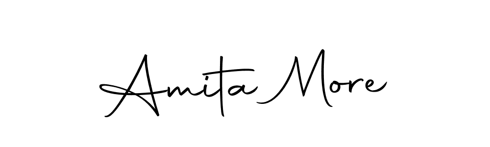 Autography-DOLnW is a professional signature style that is perfect for those who want to add a touch of class to their signature. It is also a great choice for those who want to make their signature more unique. Get Amita More name to fancy signature for free. Amita More signature style 10 images and pictures png