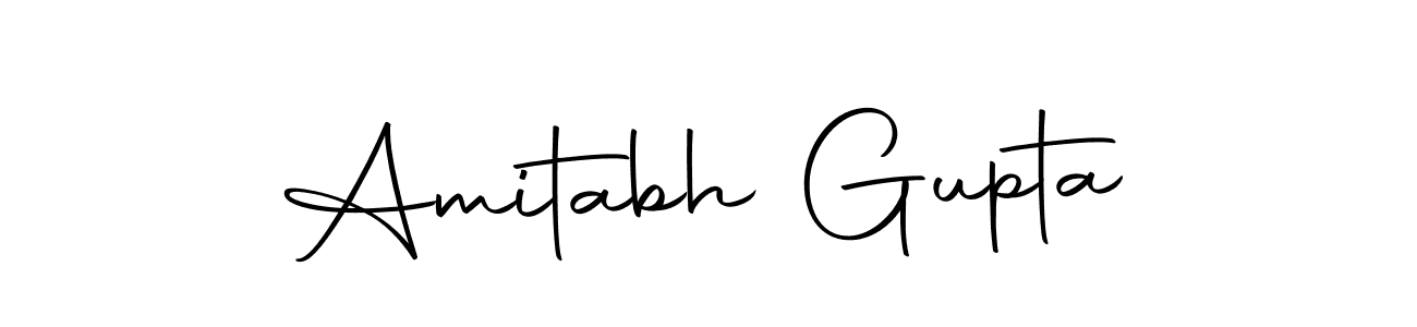 How to make Amitabh Gupta name signature. Use Autography-DOLnW style for creating short signs online. This is the latest handwritten sign. Amitabh Gupta signature style 10 images and pictures png