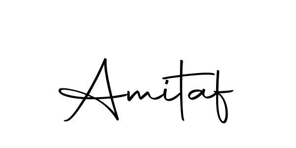 How to make Amitaf name signature. Use Autography-DOLnW style for creating short signs online. This is the latest handwritten sign. Amitaf signature style 10 images and pictures png