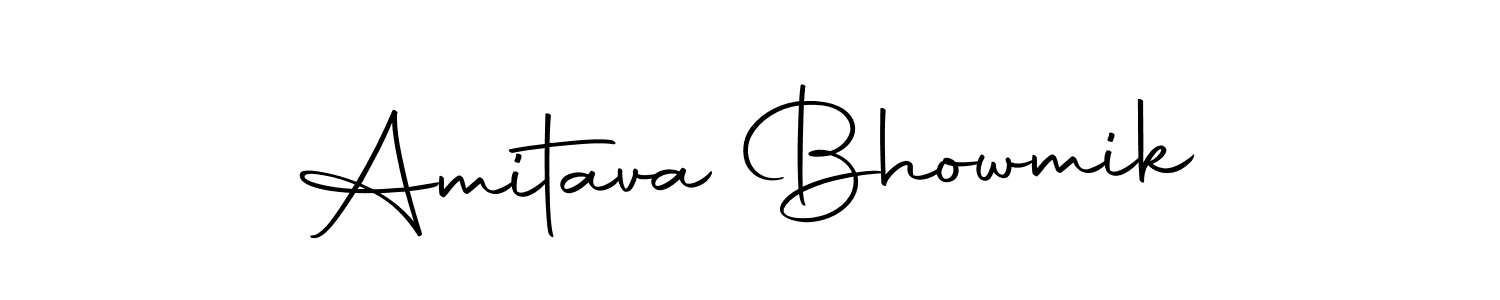 Amitava Bhowmik stylish signature style. Best Handwritten Sign (Autography-DOLnW) for my name. Handwritten Signature Collection Ideas for my name Amitava Bhowmik. Amitava Bhowmik signature style 10 images and pictures png