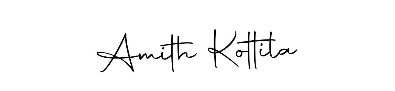 Use a signature maker to create a handwritten signature online. With this signature software, you can design (Autography-DOLnW) your own signature for name Amith Kottila. Amith Kottila signature style 10 images and pictures png