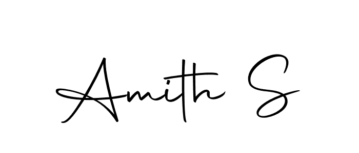 Make a beautiful signature design for name Amith S. Use this online signature maker to create a handwritten signature for free. Amith S signature style 10 images and pictures png