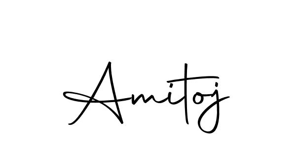 How to make Amitoj signature? Autography-DOLnW is a professional autograph style. Create handwritten signature for Amitoj name. Amitoj signature style 10 images and pictures png