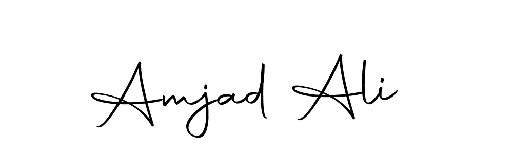 You should practise on your own different ways (Autography-DOLnW) to write your name (Amjad Ali ) in signature. don't let someone else do it for you. Amjad Ali  signature style 10 images and pictures png