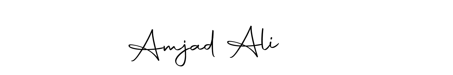 The best way (Autography-DOLnW) to make a short signature is to pick only two or three words in your name. The name Amjad Ali امجد include a total of six letters. For converting this name. Amjad Ali امجد signature style 10 images and pictures png