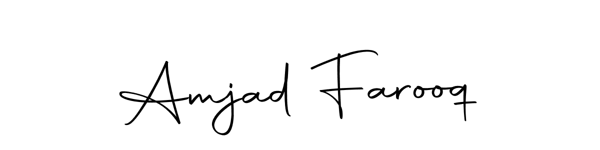 This is the best signature style for the Amjad Farooq name. Also you like these signature font (Autography-DOLnW). Mix name signature. Amjad Farooq signature style 10 images and pictures png