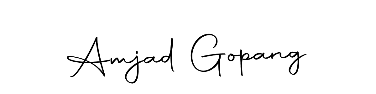 Here are the top 10 professional signature styles for the name Amjad Gopang. These are the best autograph styles you can use for your name. Amjad Gopang signature style 10 images and pictures png