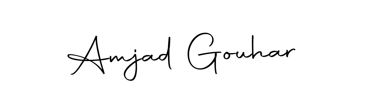 It looks lik you need a new signature style for name Amjad Gouhar. Design unique handwritten (Autography-DOLnW) signature with our free signature maker in just a few clicks. Amjad Gouhar signature style 10 images and pictures png