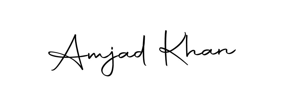 Make a beautiful signature design for name Amjad Khan. With this signature (Autography-DOLnW) style, you can create a handwritten signature for free. Amjad Khan signature style 10 images and pictures png