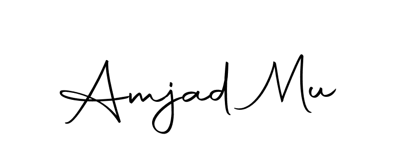 How to make Amjad Mu signature? Autography-DOLnW is a professional autograph style. Create handwritten signature for Amjad Mu name. Amjad Mu signature style 10 images and pictures png