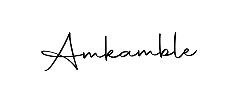 You can use this online signature creator to create a handwritten signature for the name Amkamble. This is the best online autograph maker. Amkamble signature style 10 images and pictures png