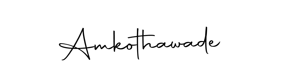 Make a beautiful signature design for name Amkothawade. Use this online signature maker to create a handwritten signature for free. Amkothawade signature style 10 images and pictures png