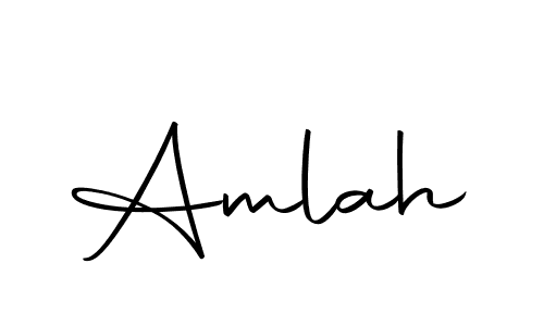 if you are searching for the best signature style for your name Amlah. so please give up your signature search. here we have designed multiple signature styles  using Autography-DOLnW. Amlah signature style 10 images and pictures png