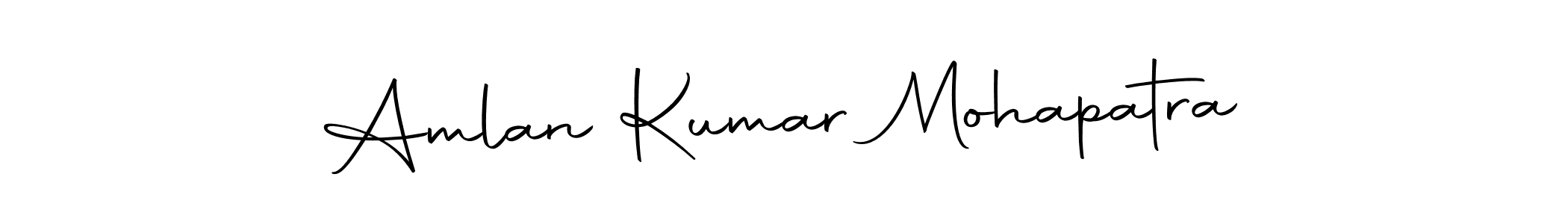 Design your own signature with our free online signature maker. With this signature software, you can create a handwritten (Autography-DOLnW) signature for name Amlan Kumar Mohapatra. Amlan Kumar Mohapatra signature style 10 images and pictures png