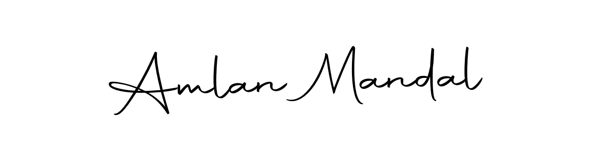 Use a signature maker to create a handwritten signature online. With this signature software, you can design (Autography-DOLnW) your own signature for name Amlan Mandal. Amlan Mandal signature style 10 images and pictures png