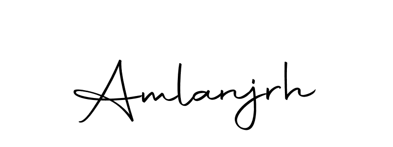 You should practise on your own different ways (Autography-DOLnW) to write your name (Amlanjrh) in signature. don't let someone else do it for you. Amlanjrh signature style 10 images and pictures png