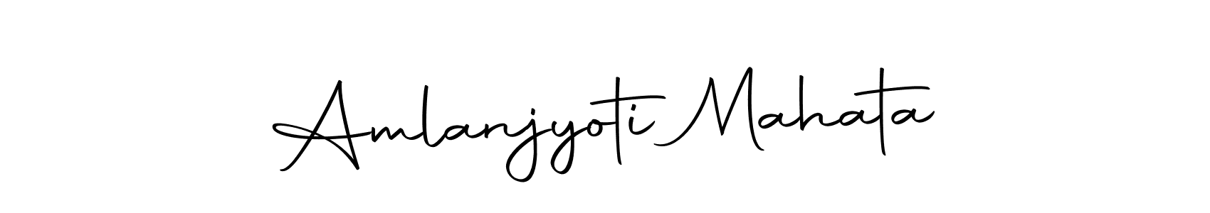 Make a beautiful signature design for name Amlanjyoti Mahata. With this signature (Autography-DOLnW) style, you can create a handwritten signature for free. Amlanjyoti Mahata signature style 10 images and pictures png