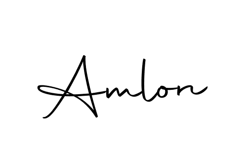 Create a beautiful signature design for name Amlon. With this signature (Autography-DOLnW) fonts, you can make a handwritten signature for free. Amlon signature style 10 images and pictures png