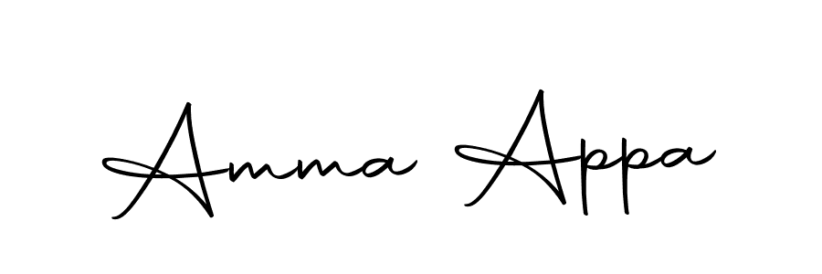 Make a beautiful signature design for name Amma Appa. With this signature (Autography-DOLnW) style, you can create a handwritten signature for free. Amma Appa signature style 10 images and pictures png