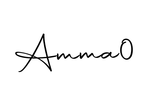 Design your own signature with our free online signature maker. With this signature software, you can create a handwritten (Autography-DOLnW) signature for name Amma0. Amma0 signature style 10 images and pictures png