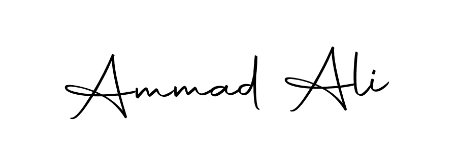 Make a beautiful signature design for name Ammad Ali. With this signature (Autography-DOLnW) style, you can create a handwritten signature for free. Ammad Ali signature style 10 images and pictures png