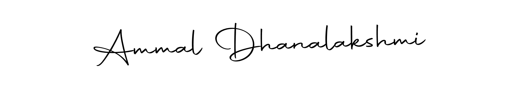 Make a short Ammal Dhanalakshmi signature style. Manage your documents anywhere anytime using Autography-DOLnW. Create and add eSignatures, submit forms, share and send files easily. Ammal Dhanalakshmi signature style 10 images and pictures png