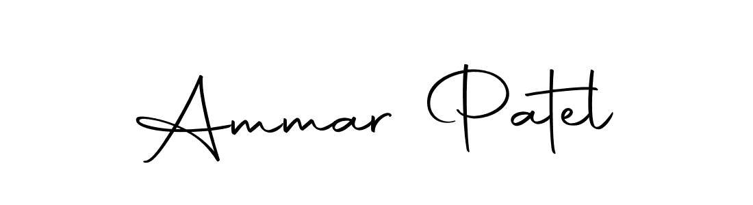 Ammar Patel stylish signature style. Best Handwritten Sign (Autography-DOLnW) for my name. Handwritten Signature Collection Ideas for my name Ammar Patel. Ammar Patel signature style 10 images and pictures png