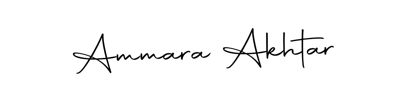 Make a beautiful signature design for name Ammara Akhtar. Use this online signature maker to create a handwritten signature for free. Ammara Akhtar signature style 10 images and pictures png