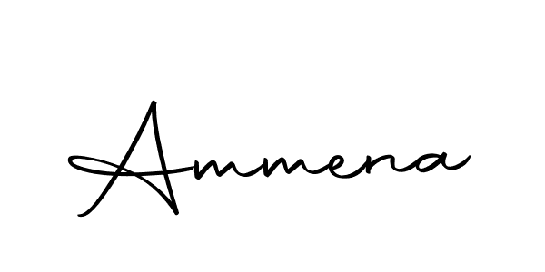 How to make Ammena signature? Autography-DOLnW is a professional autograph style. Create handwritten signature for Ammena name. Ammena signature style 10 images and pictures png