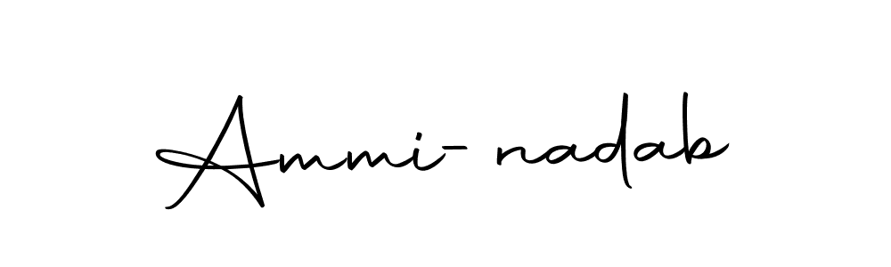 How to make Ammi-nadab signature? Autography-DOLnW is a professional autograph style. Create handwritten signature for Ammi-nadab name. Ammi-nadab signature style 10 images and pictures png