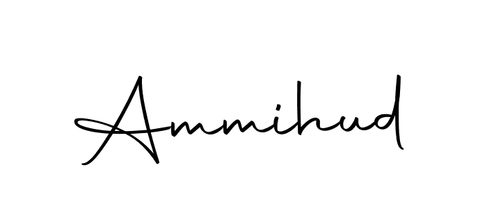 Make a beautiful signature design for name Ammihud. With this signature (Autography-DOLnW) style, you can create a handwritten signature for free. Ammihud signature style 10 images and pictures png