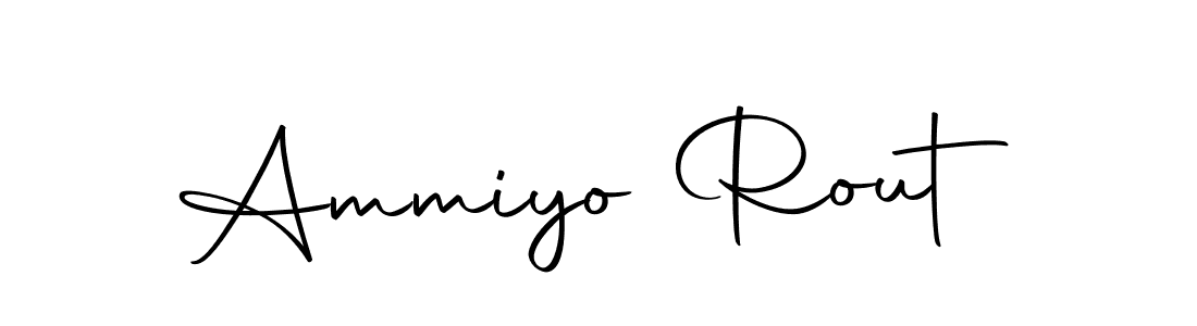 You should practise on your own different ways (Autography-DOLnW) to write your name (Ammiyo Rout) in signature. don't let someone else do it for you. Ammiyo Rout signature style 10 images and pictures png