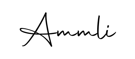 Quickly download Ammli name signature in high-resolution PNG using Autography-DOLnW style. Ready to insert into PDFs and online applications. Ammli signature style 10 images and pictures png