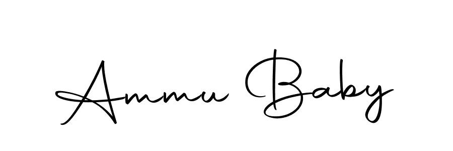 Here are the top 10 professional signature styles for the name Ammu Baby. These are the best autograph styles you can use for your name. Ammu Baby signature style 10 images and pictures png