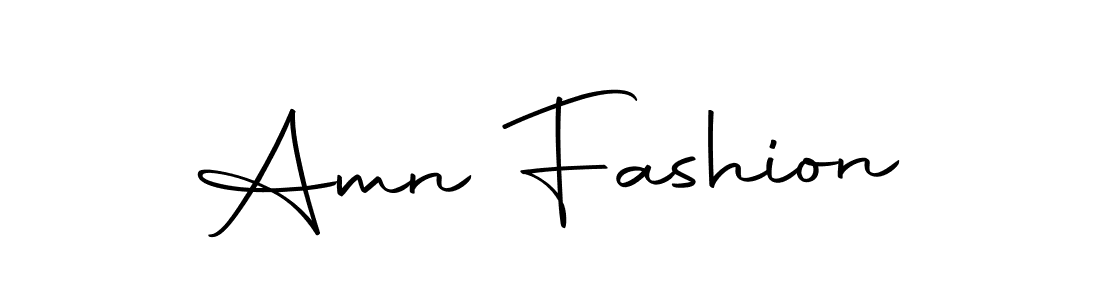 Use a signature maker to create a handwritten signature online. With this signature software, you can design (Autography-DOLnW) your own signature for name Amn Fashion. Amn Fashion signature style 10 images and pictures png