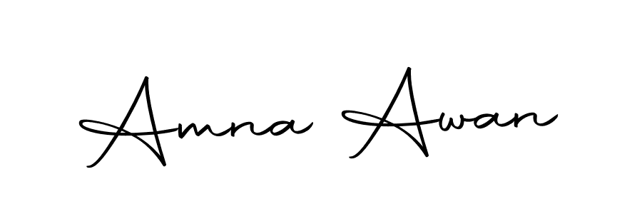 Also You can easily find your signature by using the search form. We will create Amna Awan name handwritten signature images for you free of cost using Autography-DOLnW sign style. Amna Awan signature style 10 images and pictures png