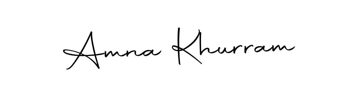 Once you've used our free online signature maker to create your best signature Autography-DOLnW style, it's time to enjoy all of the benefits that Amna Khurram name signing documents. Amna Khurram signature style 10 images and pictures png