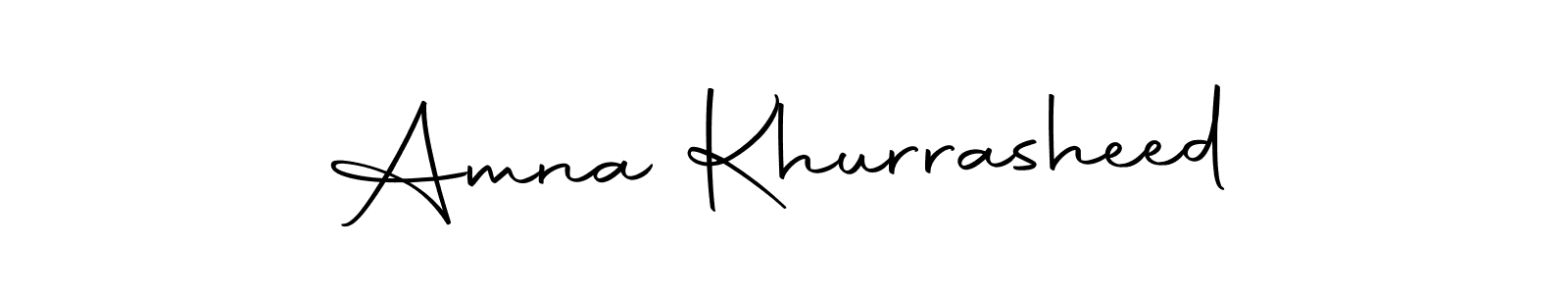 The best way (Autography-DOLnW) to make a short signature is to pick only two or three words in your name. The name Amna Khurrasheed include a total of six letters. For converting this name. Amna Khurrasheed signature style 10 images and pictures png