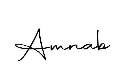 How to make Amnab signature? Autography-DOLnW is a professional autograph style. Create handwritten signature for Amnab name. Amnab signature style 10 images and pictures png